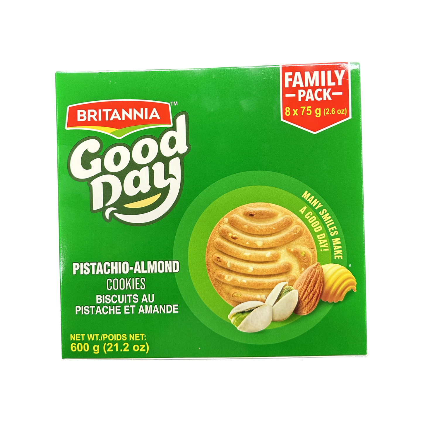 Good Day Pistachio-Almond Cookies